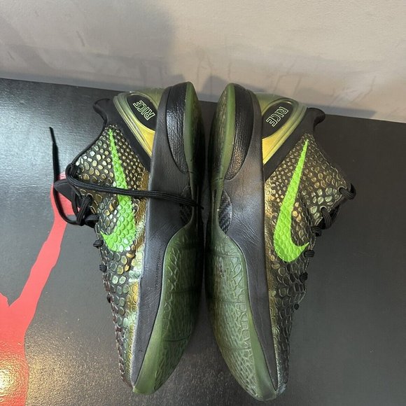 green snakeskin kobes